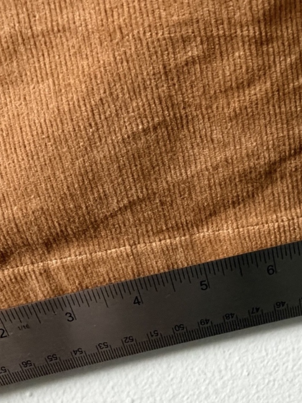 NWT Simply Southern Corduroy Pants Large Tan Camel Slim Straight Leg Pockets - Picture 12 of 13